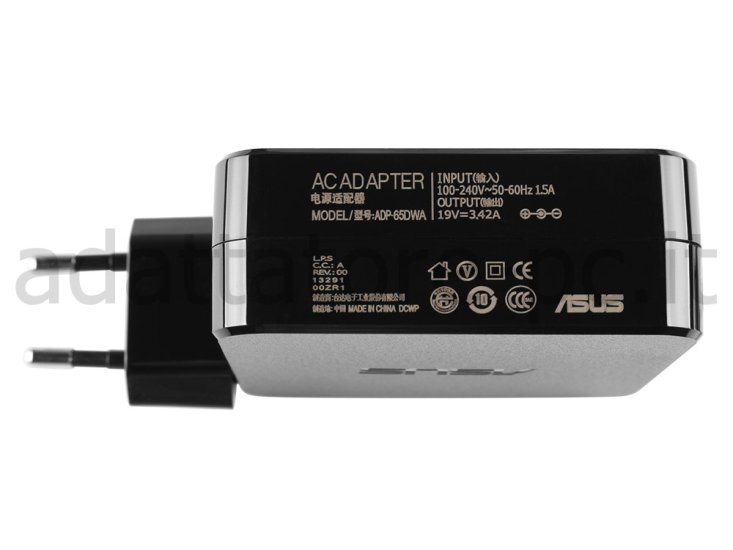 Originale Alimentatore Adattatore Caricabatterie Asus EXA1208EH 65W - Clicca l'immagine per chiudere