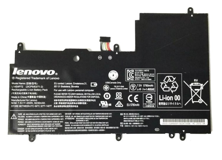 Batteria Lenovo Yoga 3-1470 80KQ 45Whr - Clicca l'immagine per chiudere
