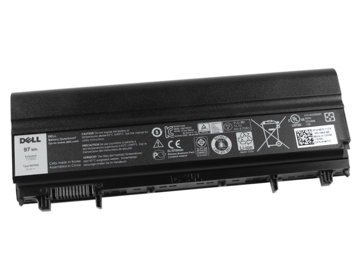 Dell Latitude E5440 Batteria 97Wh 9Cell - Clicca l'immagine per chiudere