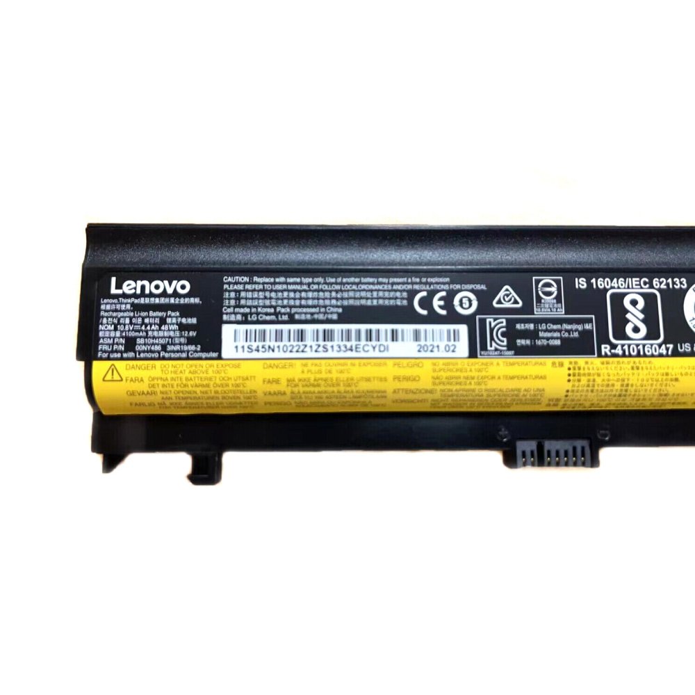 Originale Lenovo 00NY488 Batteria 48Wh 4400mAh