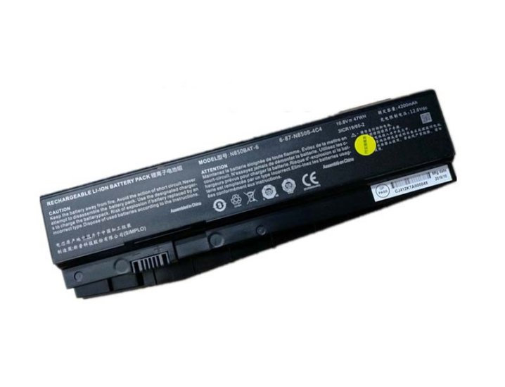 Originale Clevo N850HL Batteria 47Wh 4200mAh - Clicca l'immagine per chiudere