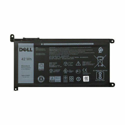 Originale 42Wh Batteria Dell 51KD7 051KD7 FY8XM Y07HK
