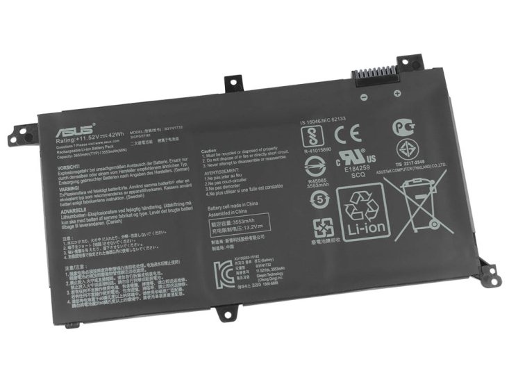 Originale Asus B31N1732 Batteria 42Wh 3653mAh - Clicca l'immagine per chiudere