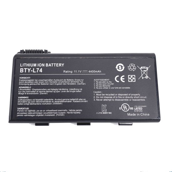 Originale 4400mAh Batteria MSI A6100 MS-1684 - Clicca l'immagine per chiudere
