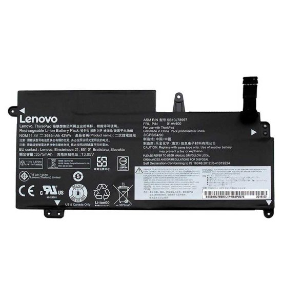 Originale 42Wh 3685mAh Batteria Lenovo ThinkPad 13 Chromebook 20GM - Clicca l'immagine per chiudere