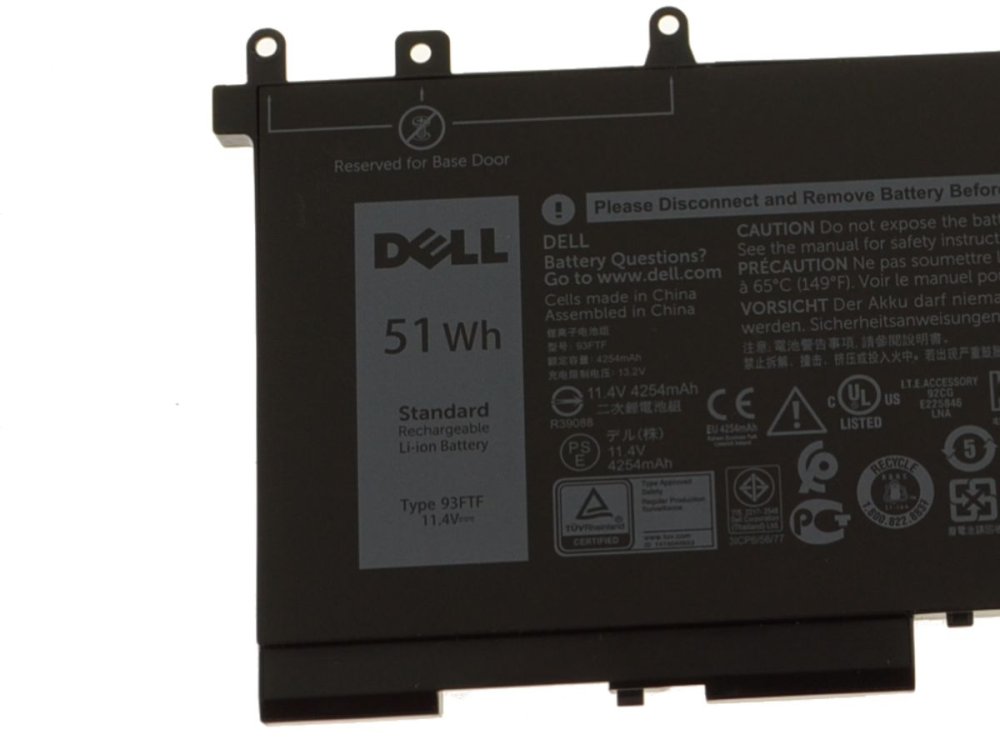 Originale 4254mAh Batteria Dell Latitude 12 5280 P27S001