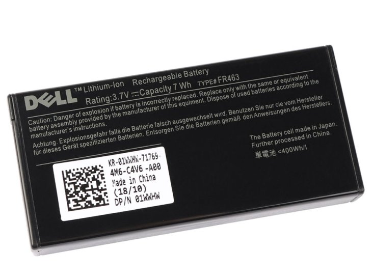 Originale 7Wh Batteria Dell FR463 P9110 NU209 - Clicca l'immagine per chiudere