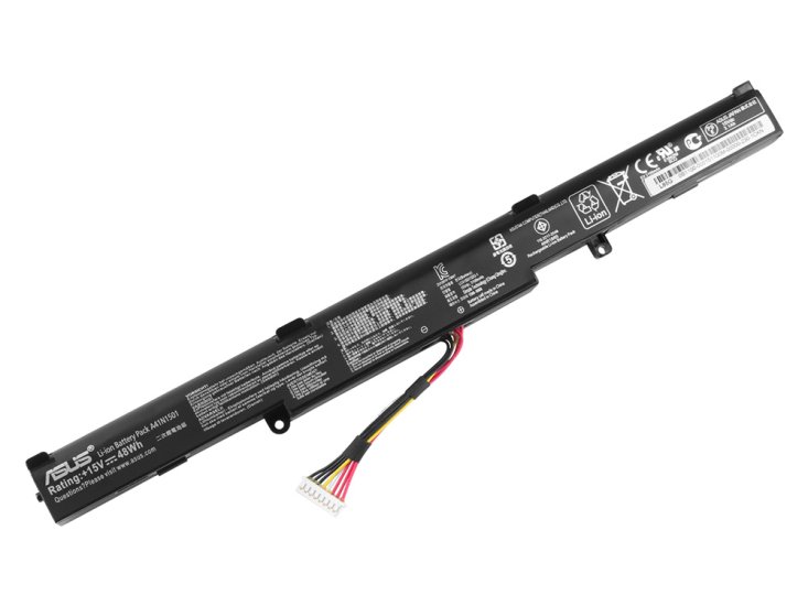 Originale 48Wh 3200mAh 4 Cell Batteria Asus VivoBook Pro N552VW-FY254T - Clicca l'immagine per chiudere