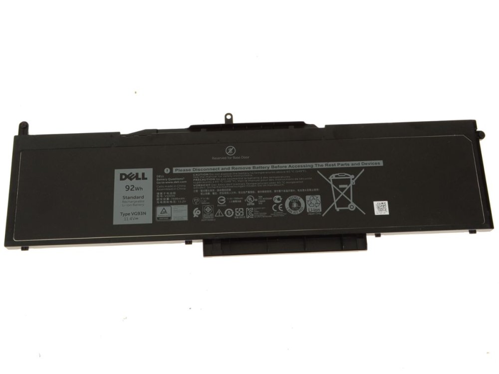 Originale 7666mAh 92Wh Batteria Dell Latitude 15 5591 P60F002