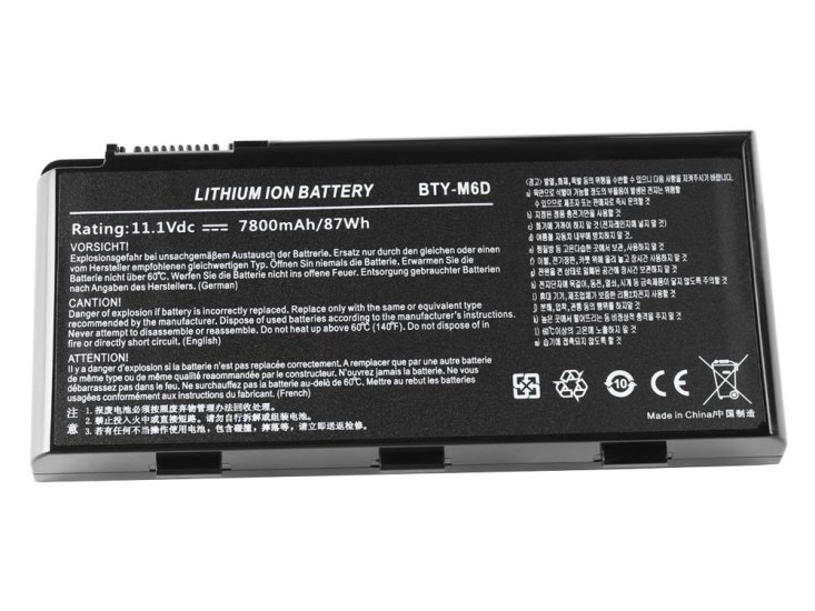 Medion Erazer X6821 Batteria 7800mAh 9Cell - Clicca l'immagine per chiudere