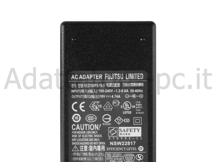 Originale Alimentatore Adattatore Fujitsu FMV-AC326 FMV-AC325A 90W - Clicca l'immagine per chiudere