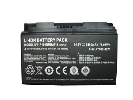 Clevo P150EM Batteria 5200mAh 8Cell - Clicca l'immagine per chiudere