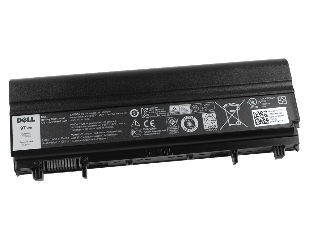 Dell N5YH9 Batteria 97Wh 9Cell