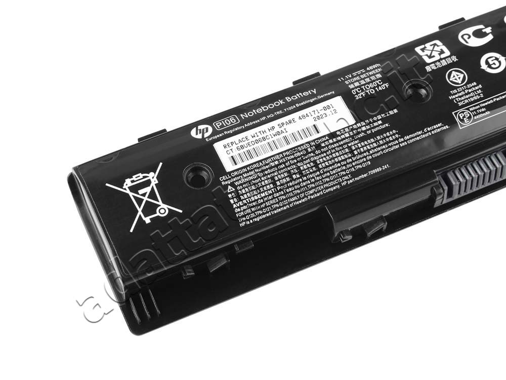 Originale 4400mAh 48Wh 6 Cell Batteria HP Pavilion 15-e058sx