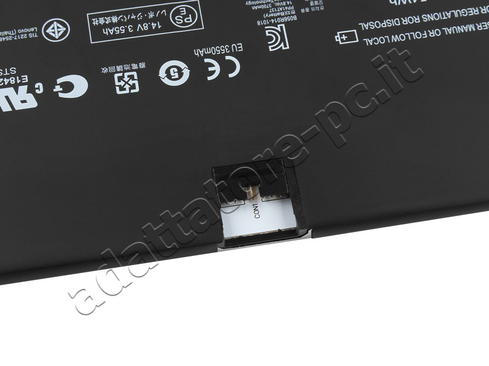 Originale 54Wh 3700mAh 8 Cell Batteria Lenovo IdeaPad U300s 1080-26U