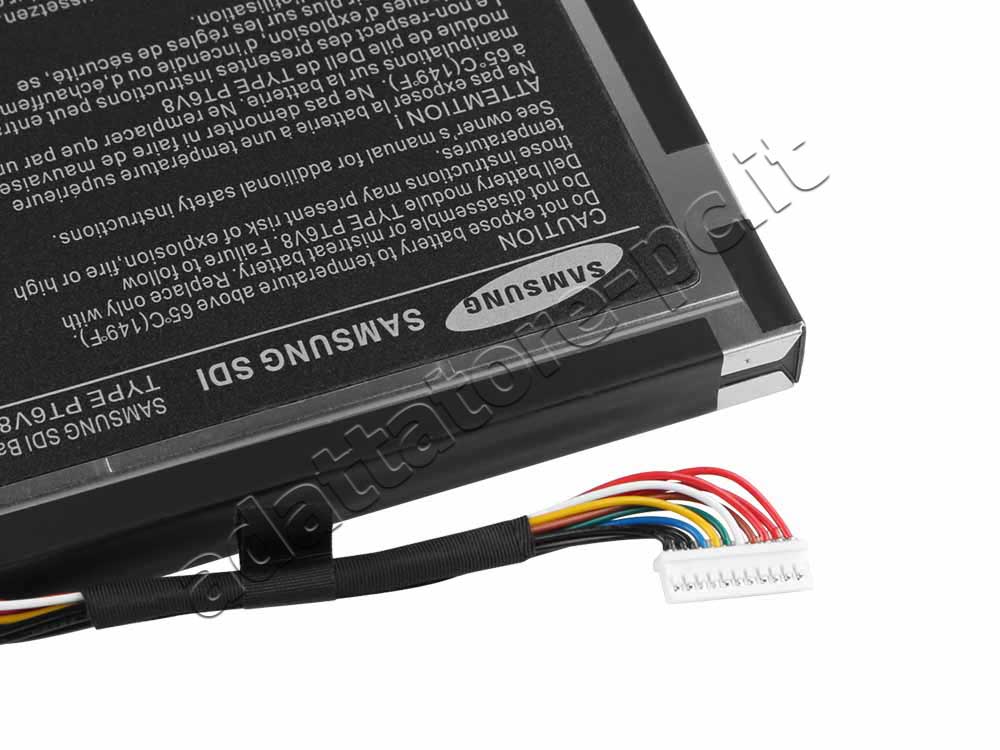 Dell 8P6X6 P06T PT6V8 T7YJR Batteria 63WHr