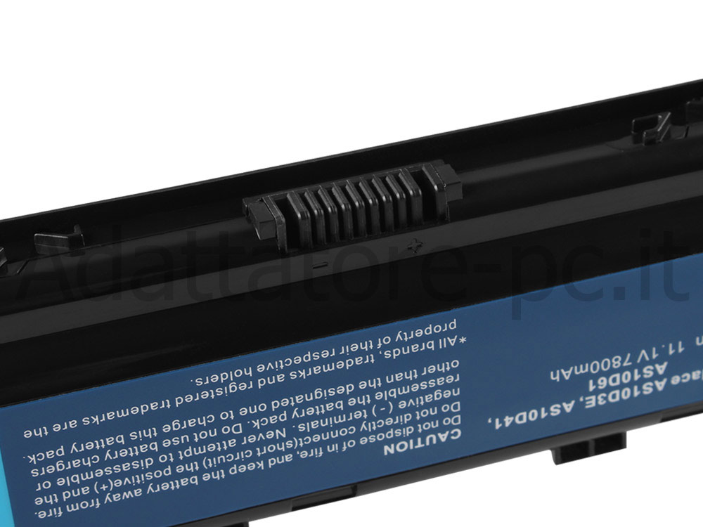 7800mAh 9 Cell Batteria Acer 3ICR19/66-2 934T2078F AS10D31 AS10D3E