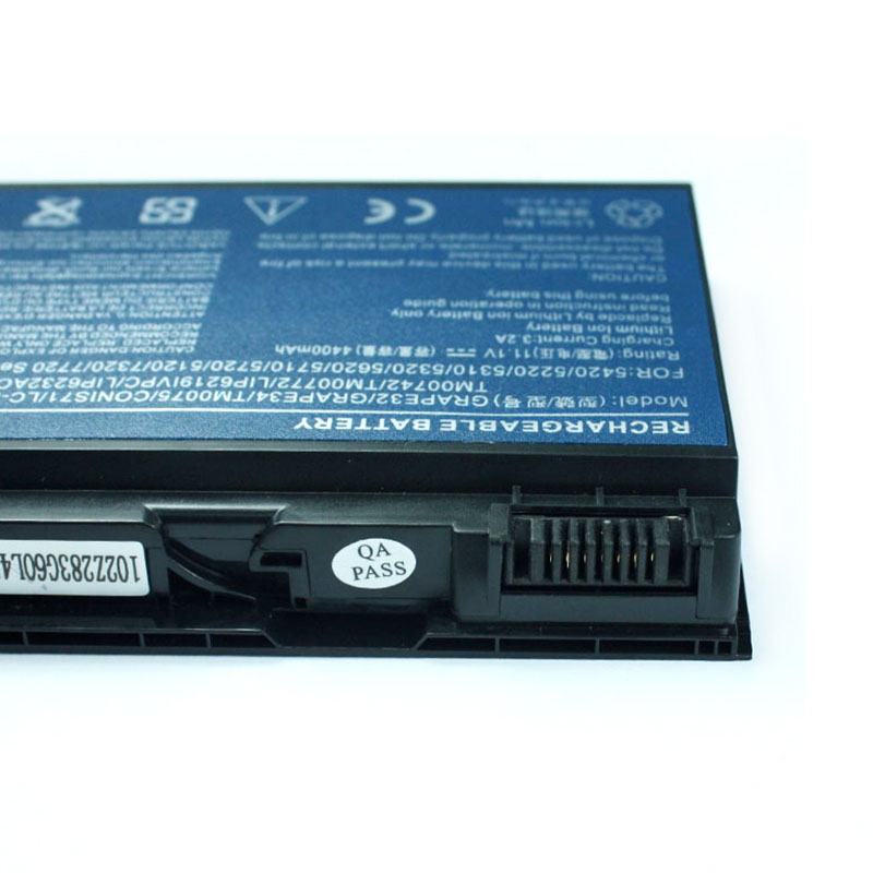 Originale 4400mAh 48Wh 6-Cell Batteria Acer GRAPE32