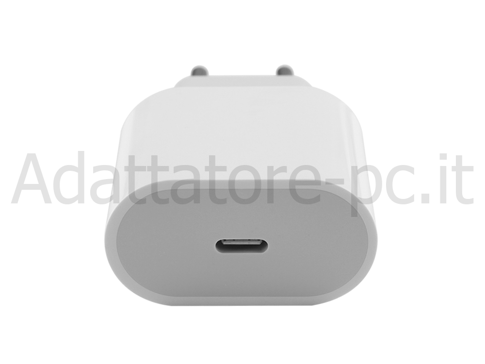USB-C Apple iPhone XR A2108 Alimentatore Adattatore 20W