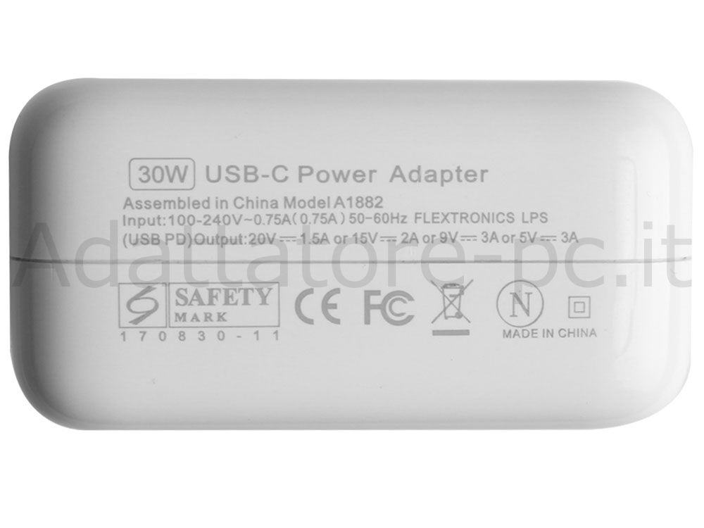 Alimentatore Adattatore Apple iPad mini 2019 7.9 MUX52BZ/A 30W