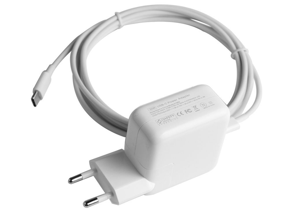 30W USB-C Alimentatore Adattatore per Apple MacBook Air 13 M1 2020 MGN93K/A