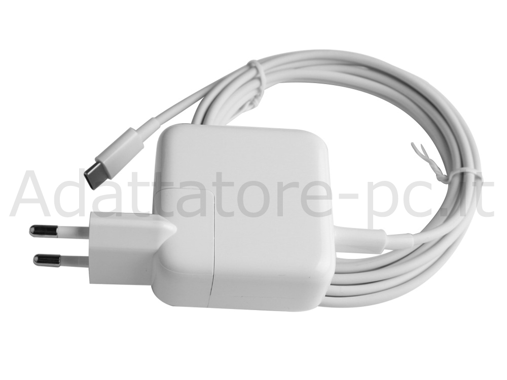 30W USB-C Alimentatore Adattatore per Apple MacBook Air 13 M1 2020 MGN93K/A