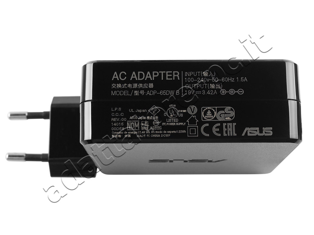 Originale Alimentatore Adattatore Caricabatterie Asus PU551LD-XO025G 65W
