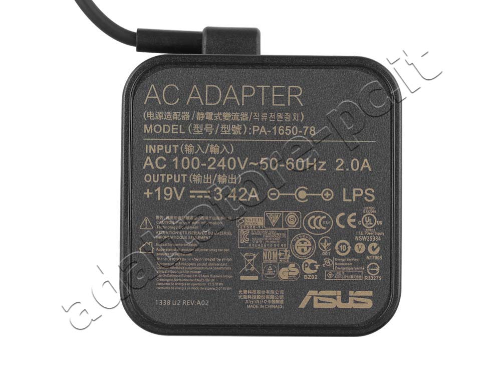 Originale 65W Asus P2520LA Alimentatore Adattatore + Cavo