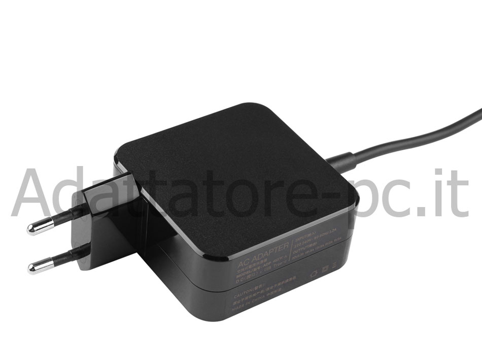 45W USB-C Dell XPS 13 9360-4YPC9 9360-60JR4 Alimentatore Adattatore