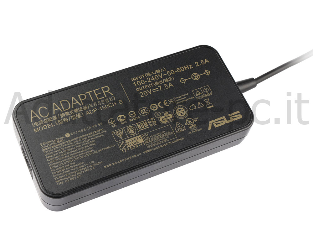 Originale Asus ROG G531GT-BQ021T Alimentatore Adattatore 150W