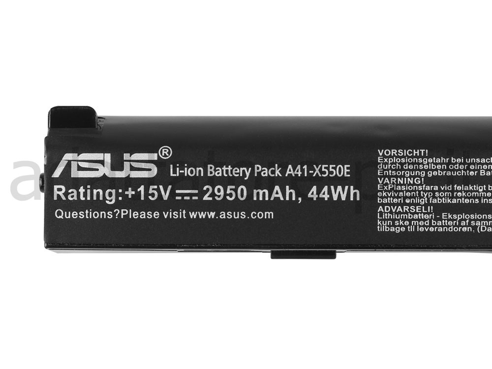 Asus X450JF-WX012H X450JF-WX015H Batteria 44whr