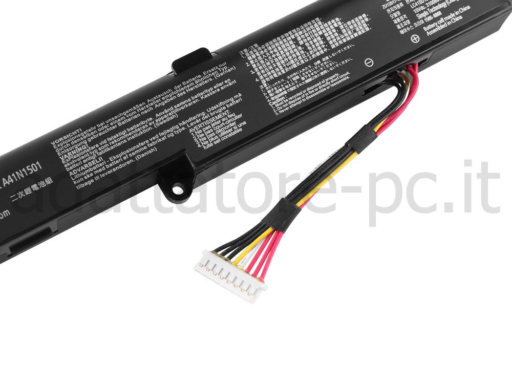 Originale 48Wh 3200mAh 4 Cell Batteria Asus VivoBook Pro N552VX-FW131T