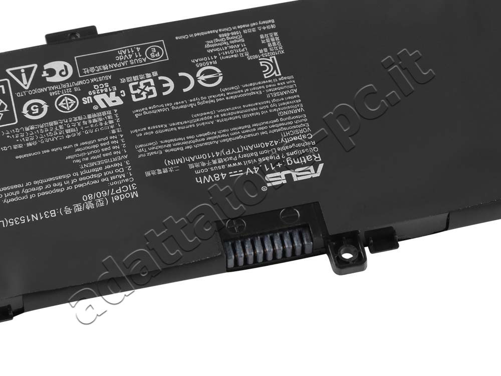 Originale Asus UX310UF Batteria 48Wh 4110mAh