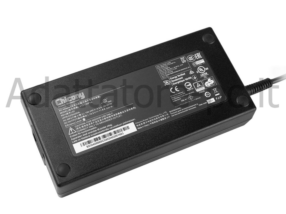 Originale Alimentatore Adattatore MSI GT73VR Titan Pro-866 230W + Cavo