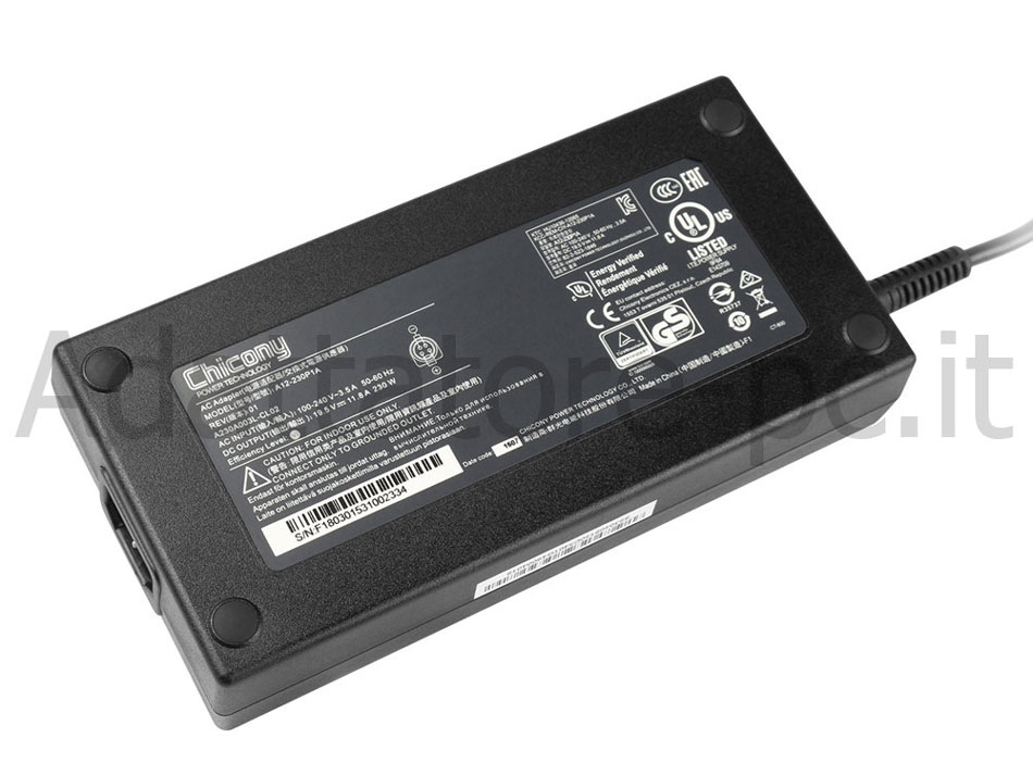 Originale Alimentatore Adattatore Sager NP9758 230W