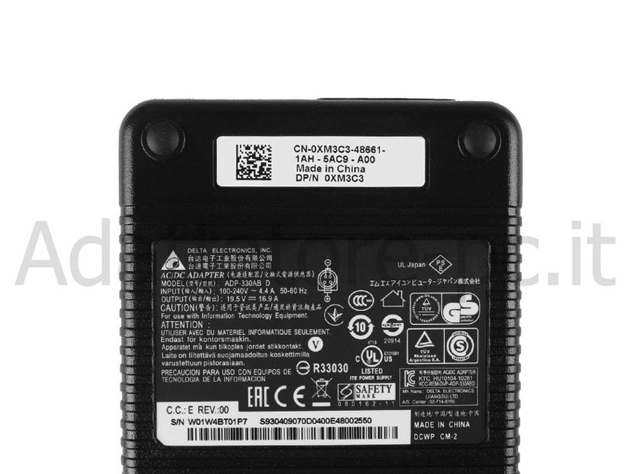 Originale Alimentatore Adattatore Sager NP9752-S 330W