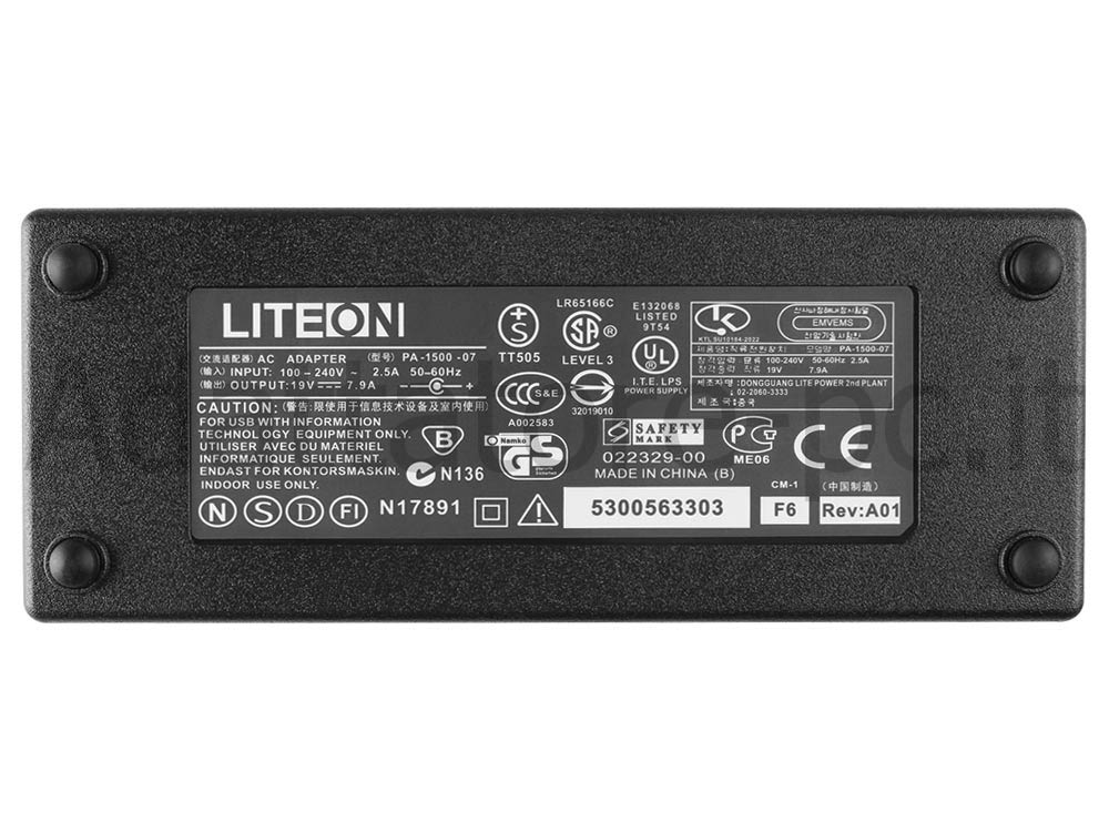 Originale Alimentatore Adattatore Delta ADP-150CB BC 150W + cavo