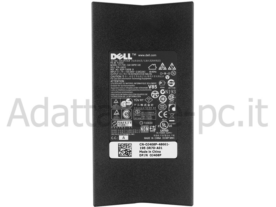 Alimentatore Adattatore Caricabatterie Dell ADP-130PE1-00 130W
