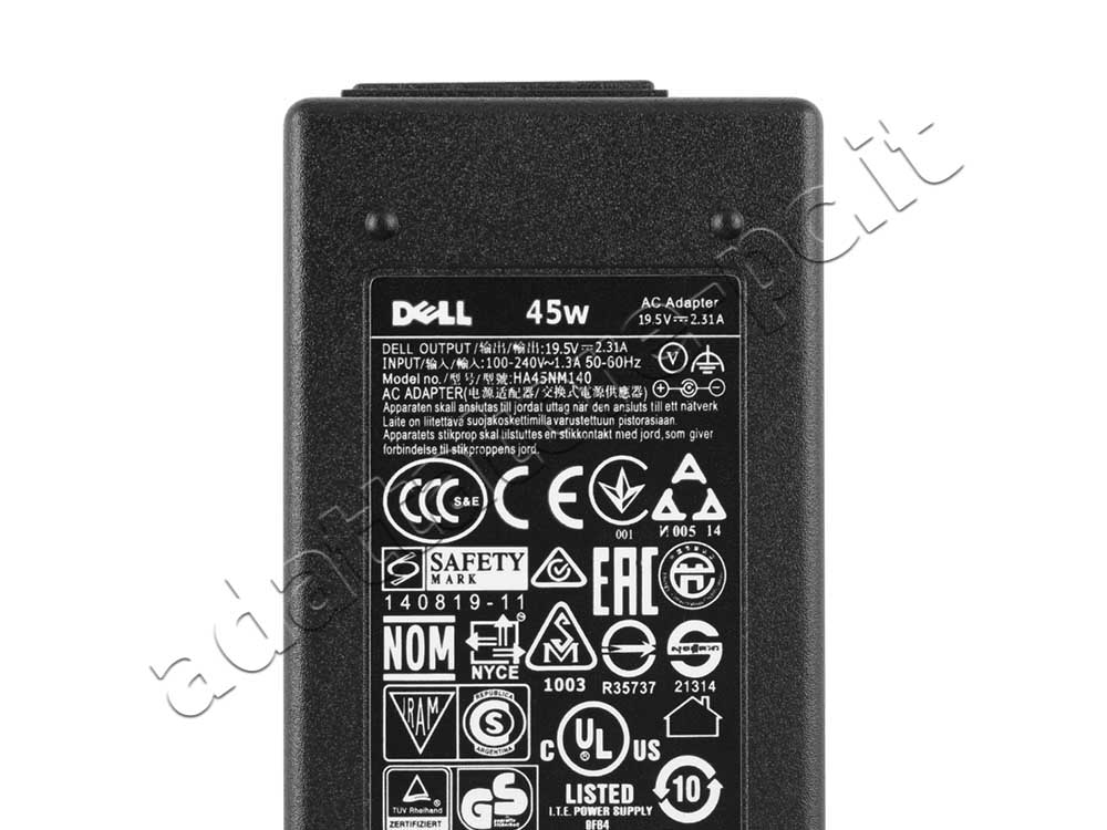 Alimentatore Caricabatterie Dell Latitude XT3 P05S001 P17G 45W