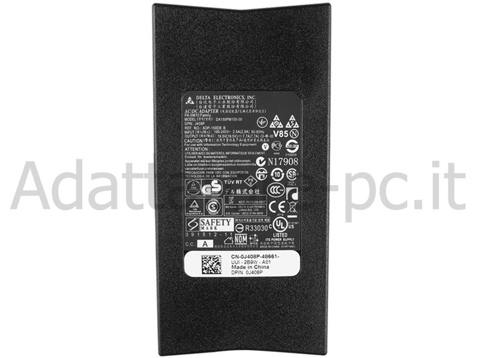 Alimentatore Caricabatterie Slim Dell Alienware M11X R3 M17x R3 150W