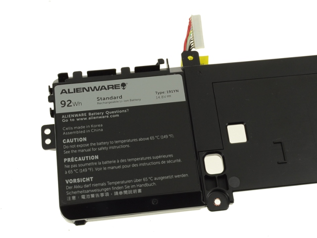 Originale 92Wh Batteria Dell Alienware 15 R1 P42F001