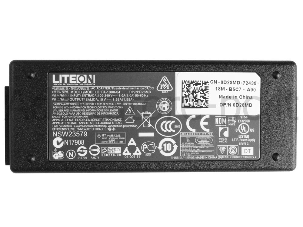 Originale 30W Dell DA30NM131 Alimentatore Adattatore + Cavo Libero