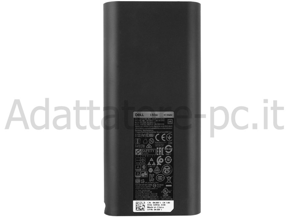 Originale 130W USB-C Dell XPS 15 9550-8P49T Alimentatore Adattatore