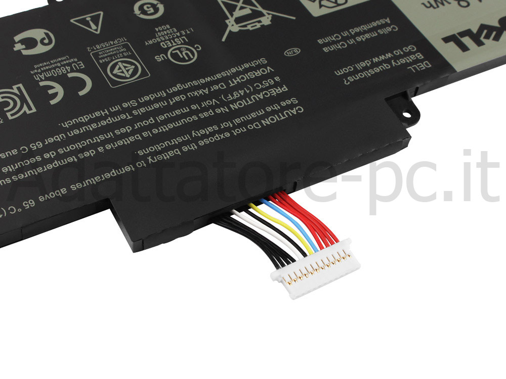 Originale 18Wh Batteria Dell 074XCR 74XCR