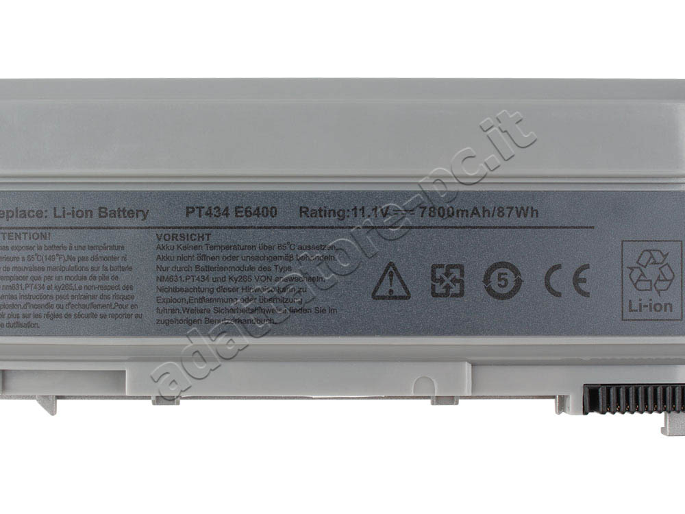Dell 0CD2N Batteria 7800mAh 9-Cell