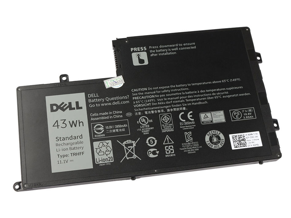 Originale 43Wh 3800mAh 3 Cell Batteria Dell 1V2F6