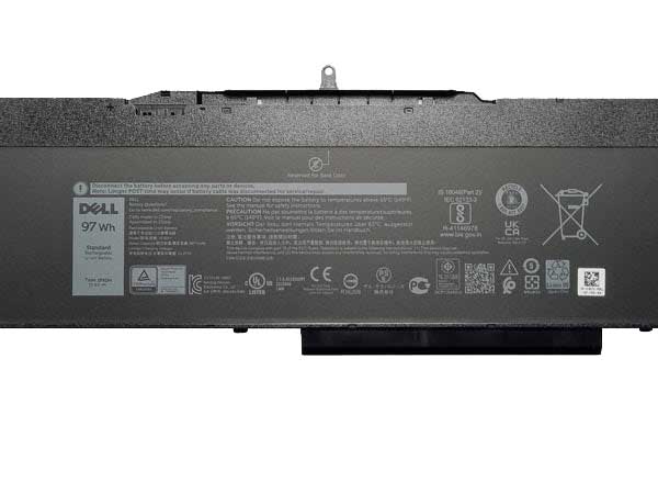 Originale 7666mAh 92Wh Batteria Dell Latitude 15 5591 P60F002