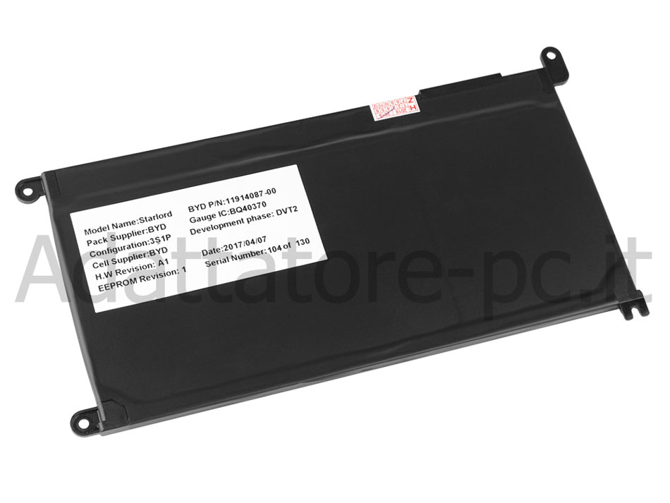 Originale 3500mAh 42Wh Batteria Dell Inspiron 15 5570 P75F001