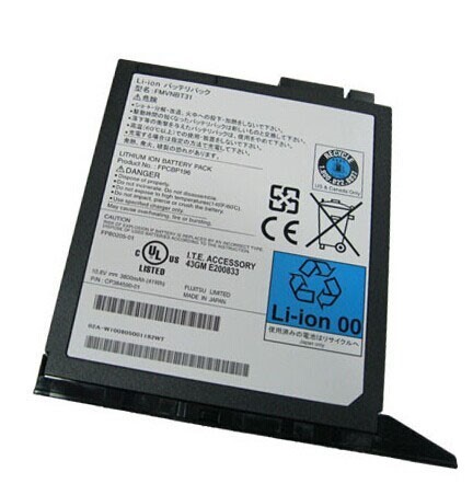 Originale Fujitsu Celsius H720 Media Bay Batteria 41Wh 3800mAh 6-Cell