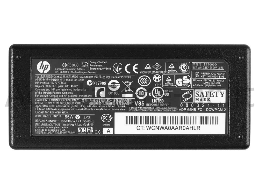Power4Laptops Adattatore CC Auto Caricabatteria per Portatile Compatibile con HP EliteBook 830 G7 